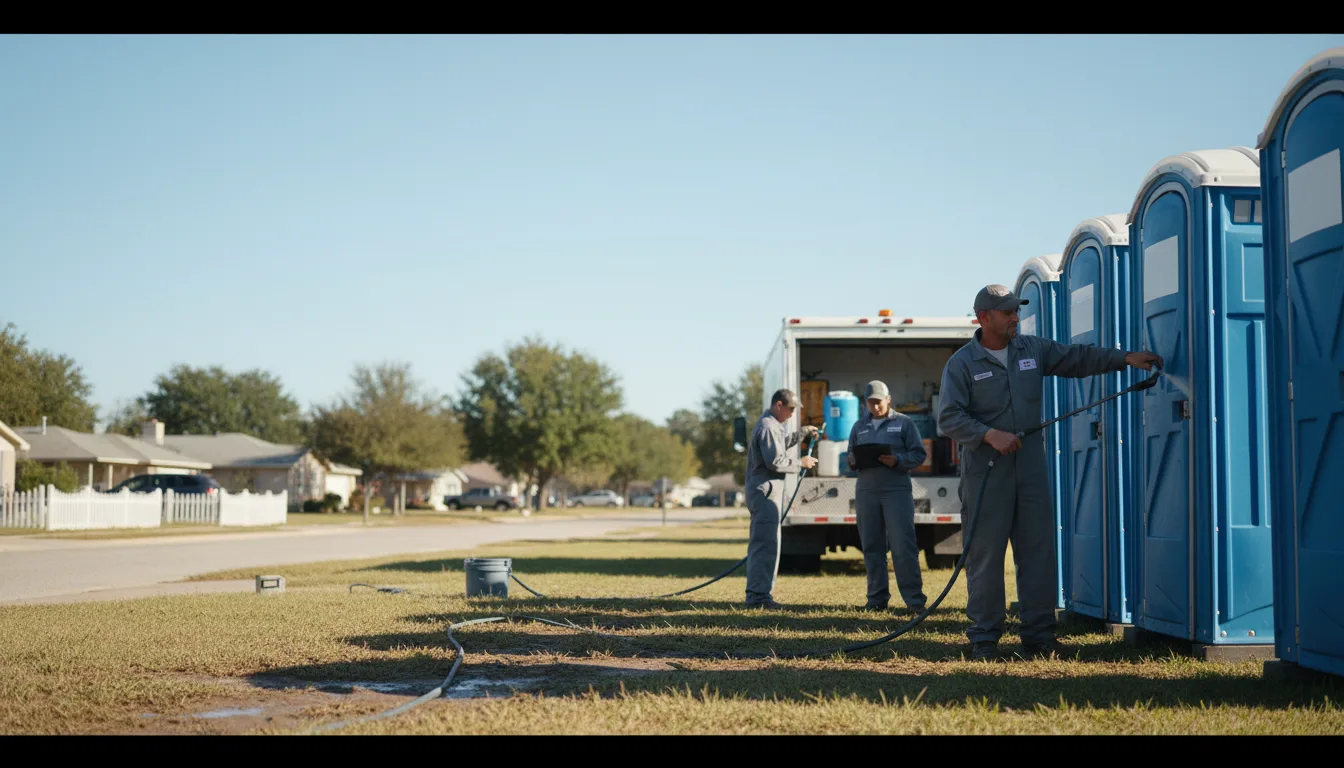 Long-Term Portable Toilet Rental in Lawrenceburg, KY near me